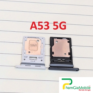 Khay Sim Samsung Galaxy A53 5G SM-A536 Khay thẻ Micro SD SIM Card Tray Zin New